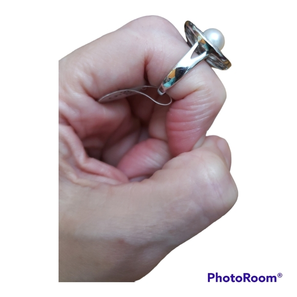 Vantel Pearls Showstopper Ring .925 Silver - Picture 3 of 6